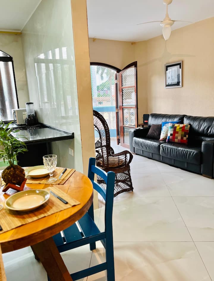 Apto 115m² Martim De Sá | 2min Da Praia + Piscina - Caraguatatuba