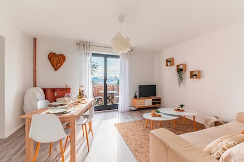 Vineyard view - 7 min from Colmar