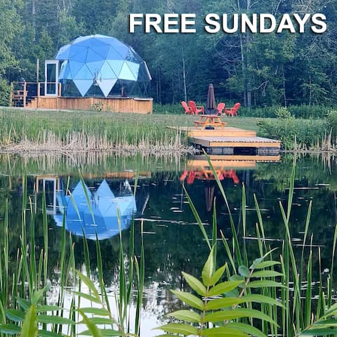 Glass Dome - Sleep Under The Stars- Free Sundays