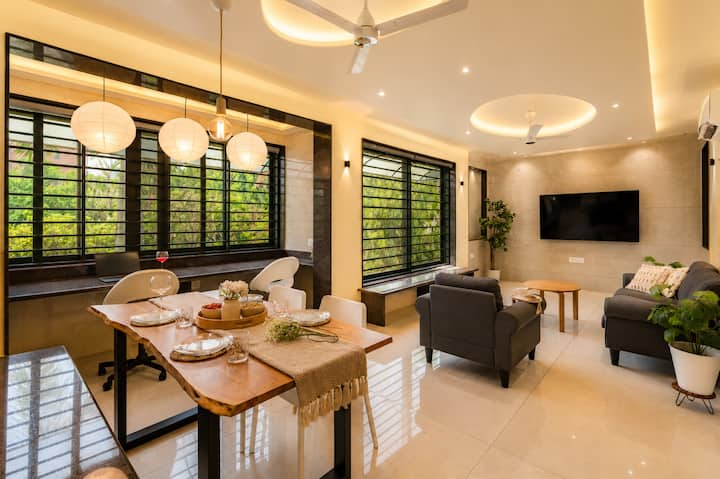 Soul At Home | Spacious 2BHK • Alkapuri Vadodara