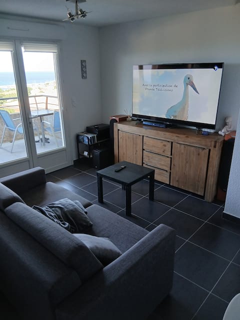 Successful Airbnb property: Bright 2-bedroom Sea View Terrace Parking in Sari Solenzara