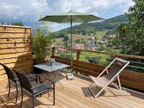 Duplex "Le Hêtre" with panoramic view