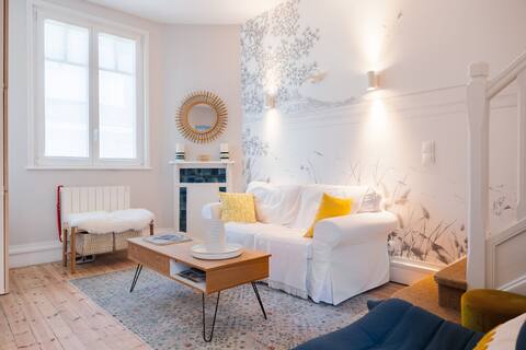 Top Airbnb: Touquet house for 6, renovated, city center, courtyard à Le Touquet Paris Plage