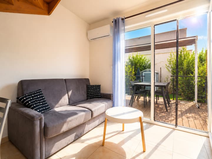 Villa Valras-plage, Jardin, Piscine - Vendres