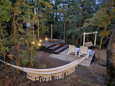 Beautiful cabin with tinaja en Caburgua.