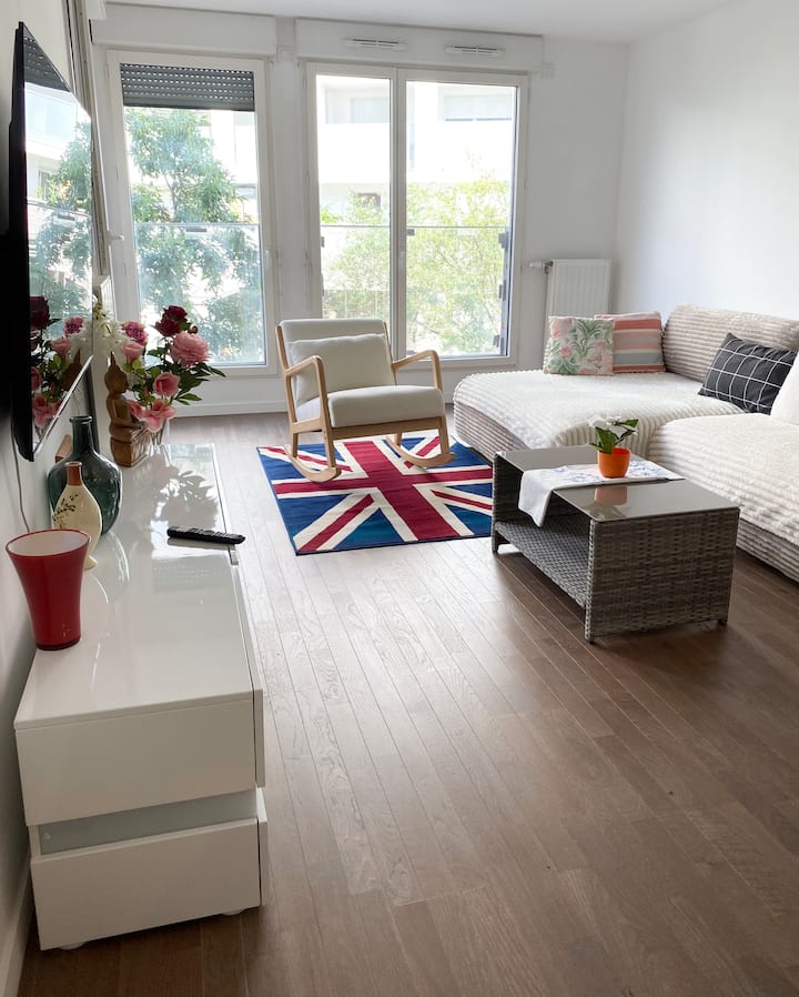 L’oasis Parisienne Avec Terrasse - Ivry-sur-Seine