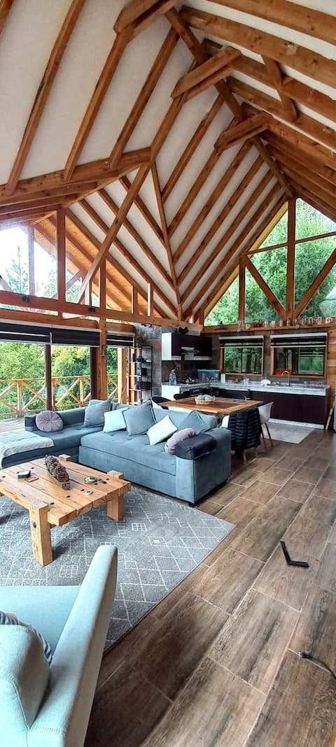 Beautiful new cabin in Conguillio