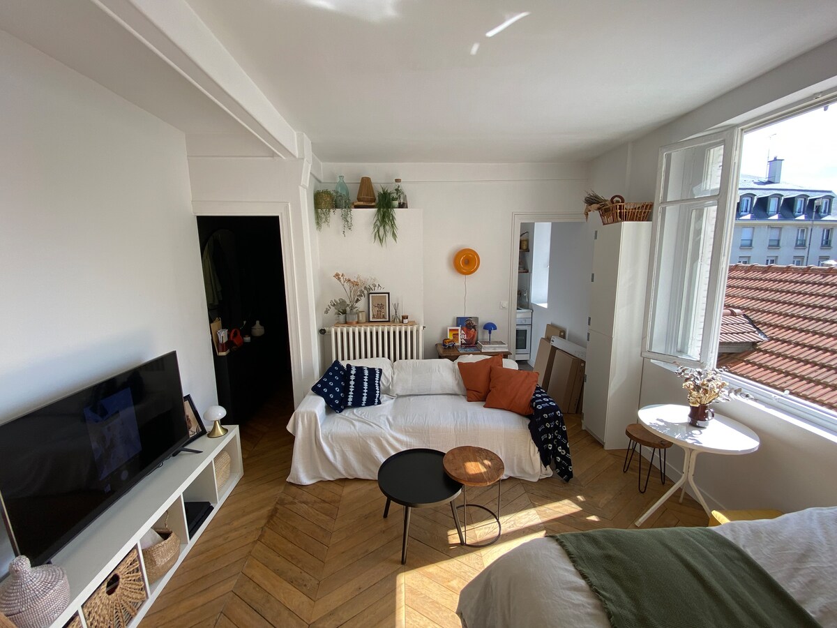 Popular Airbnb listing: Versailles cocoon on the rooftops in Versailles