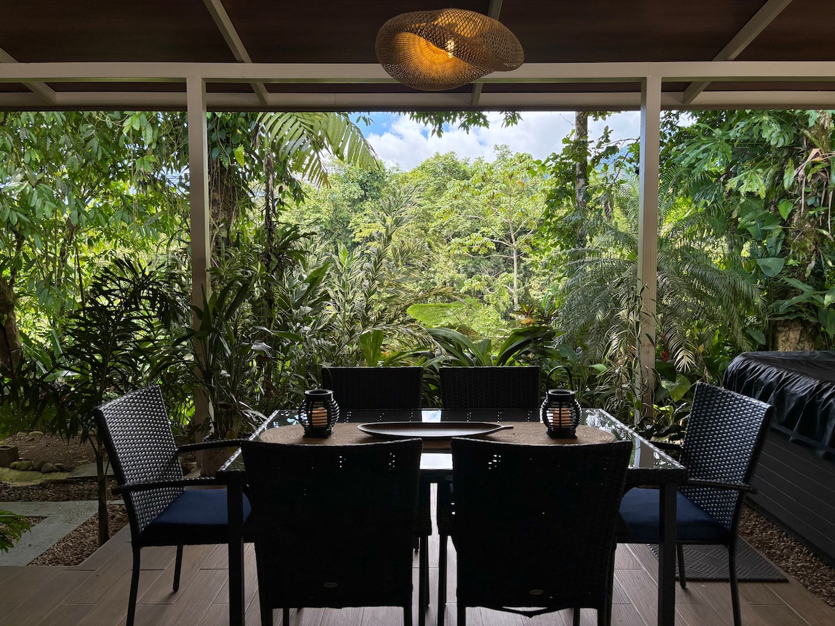 Volcano Views | Forest Terrace | Mountain Villa — 2 bedroom vacation rental in La Fortuna