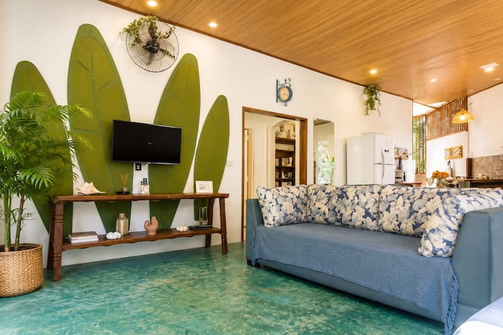 Habitación cómoda para descansar y disfrutar del ambiente de la isla.
