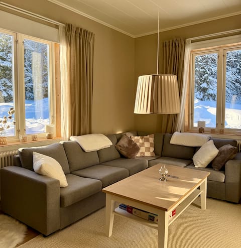 Popular Airbnb listing: The outdoor house at Snöberget in Luleå