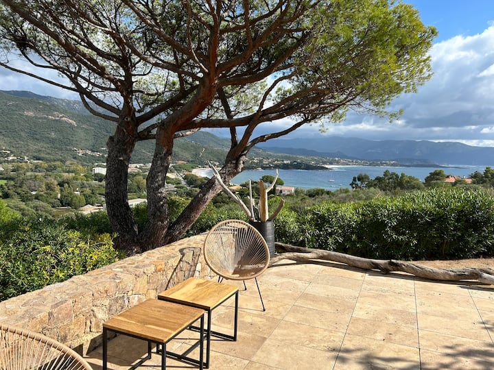 Villa Vue Mer Et Montagne Sagone - Cargèse