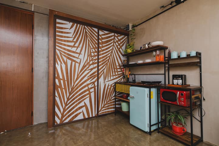Estudio Romántico, Balcón, Bicis, Jacuzzi En Rooft - Cancún