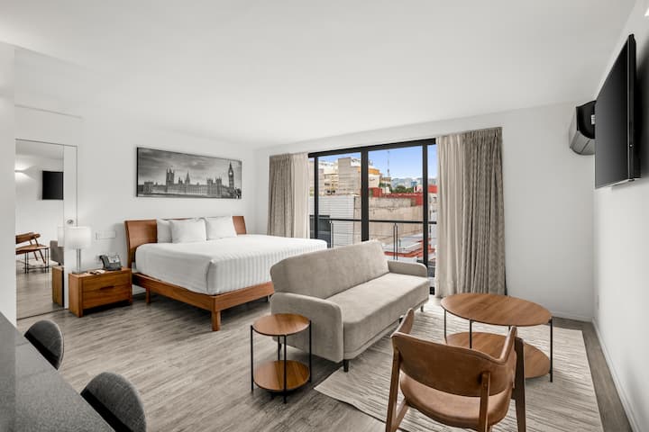 Armonik Suites By Casanevo - King Bed Suite - Mexiko-Stadt