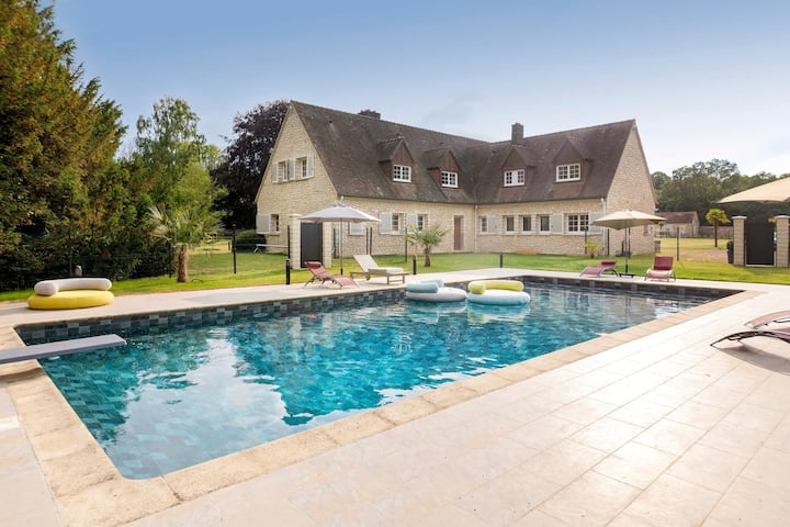 Villa Dexception  Piscine  ÉCrin De Verdure - Barbizon