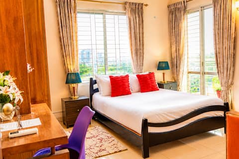 Luxury 13th Floor Sky View Apt in Banani