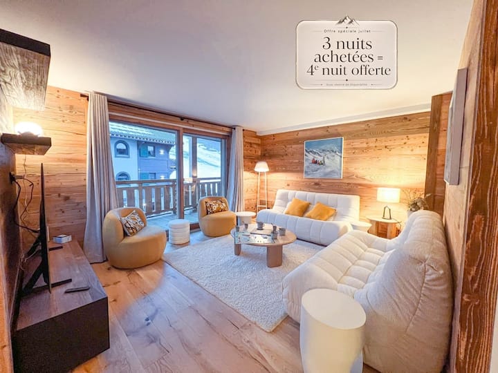 Nagano 201 | Apt Neuf Face Pistes Coeur Village - Morzine
