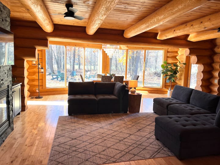 Beautiful Log Home In Onamia - 明尼蘇達州