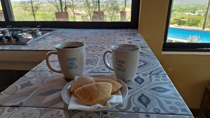Casa Del Cielo Con Alberca Y Cerca De La Plaza - Alamos