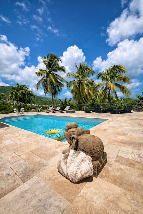 Villa M Y A, Anse à l'Âne, Sea view