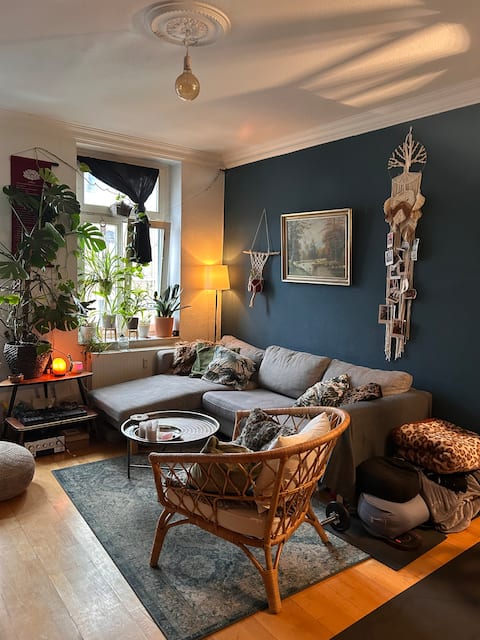 Top Airbnb: Cozy boho 2,5 room flat in Connewitz
