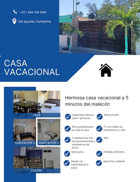 House in the center of Isla Aguada