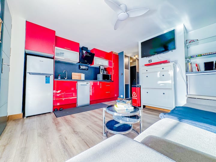 Studio Cabine - Parking - Rénové - Proche Mer - Agde