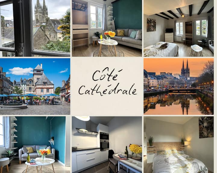 Côté Cathédrale  - Grand Studio Rue Du Salé - Quimper