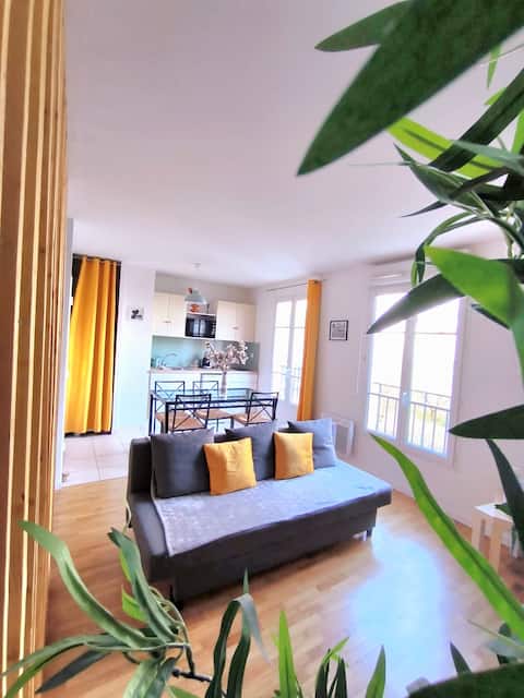 Popular Airbnb listing: 5 min Disney-Place d'Ariane Chessy-Parking gratuit in Chessy
