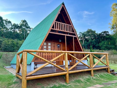 Cabin among coffee plantations | Trail | Silence | Peace