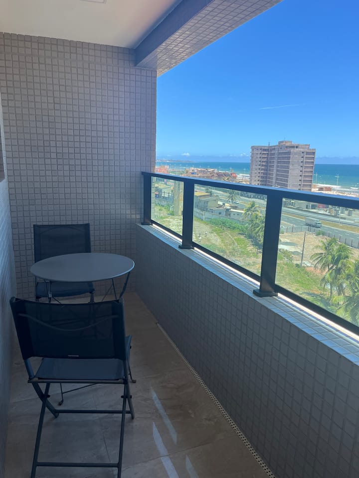 Flat 1/4  Smart Orla Ar (Vista Mar) - Salvador de Bahía