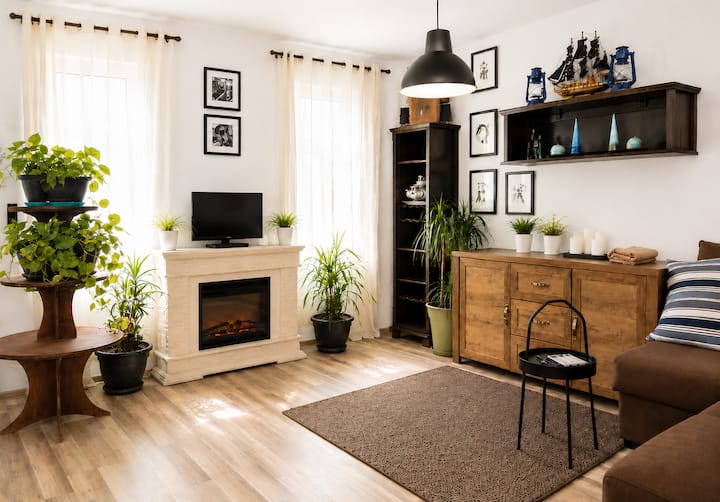 Cozy Rustic Interior @ Top Location Ƹ̵̡⁠Ӝ̵̨̄⁠Ʒ - Varna