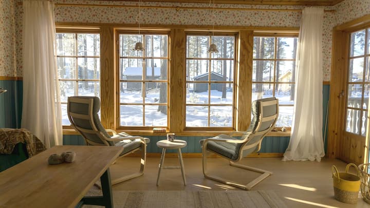 Cosy 4p Stuga With Fireplace In A Bathing Site - Sweden