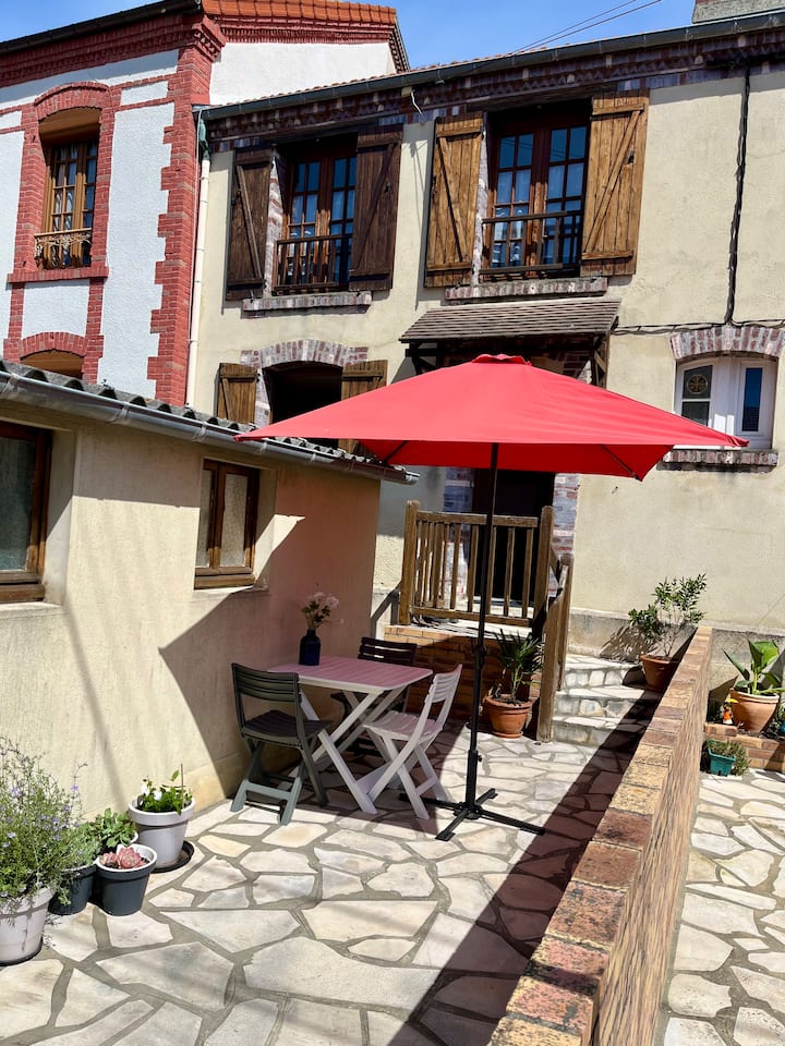 Petite Maison Accès Plage à Pied - Cabourg