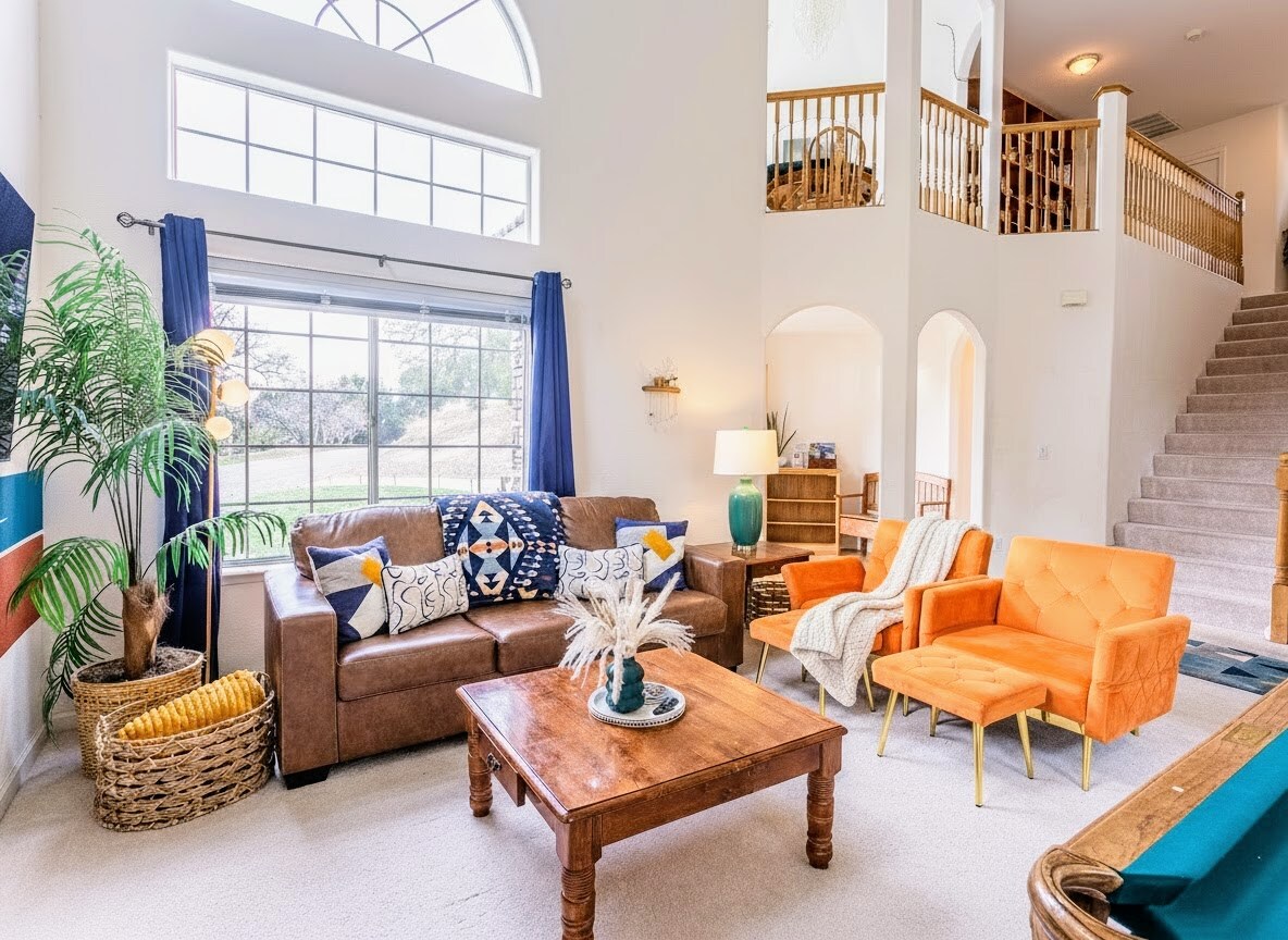 אפשר להירגע בסלון עם שולחן ביליארד וטלוויזיה - מושלם לערבי משחקים, או סתם לבלות עם חברים ובני משפחה.