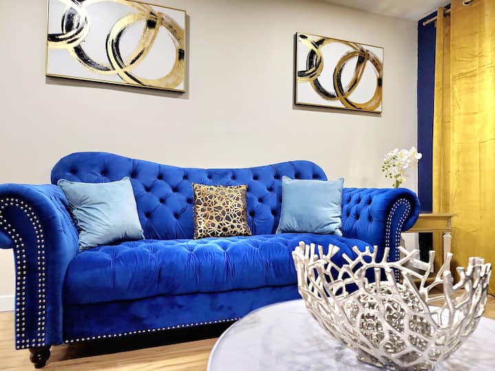 Blue & Gold Home W/ Ps5 & Meta Close To Md/nrg/zoo - NRG Stadium - Houston
