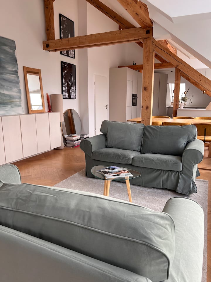 Modern Cozy Penthouse Close To The Palace - Munich