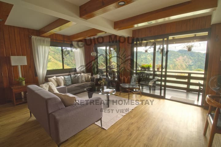 Baguio Mountain Retreat Homestay 
- Best View