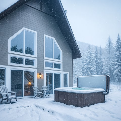 The Nest • Spa • King Bed • Fireplaces • Hammock • NBV