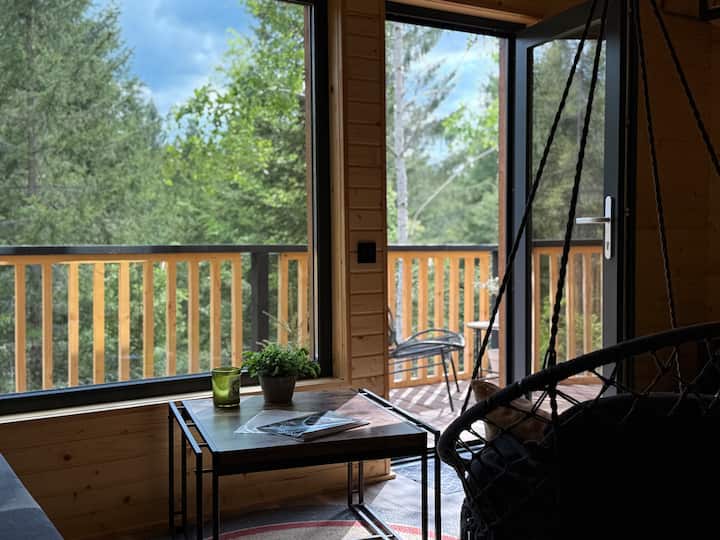 Apusenity Duo Cabin Sunset - Huedin
