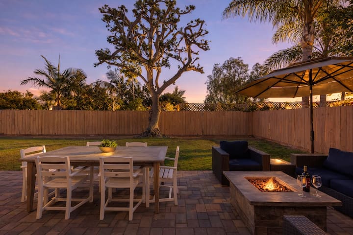 Coastal Haven |King suite|5 min to beach|Garden