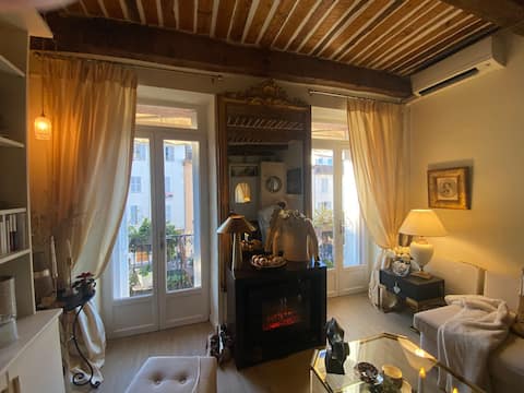 Top performing Airbnb: Old town Antibes 2 rooms with balcony. in Antibes