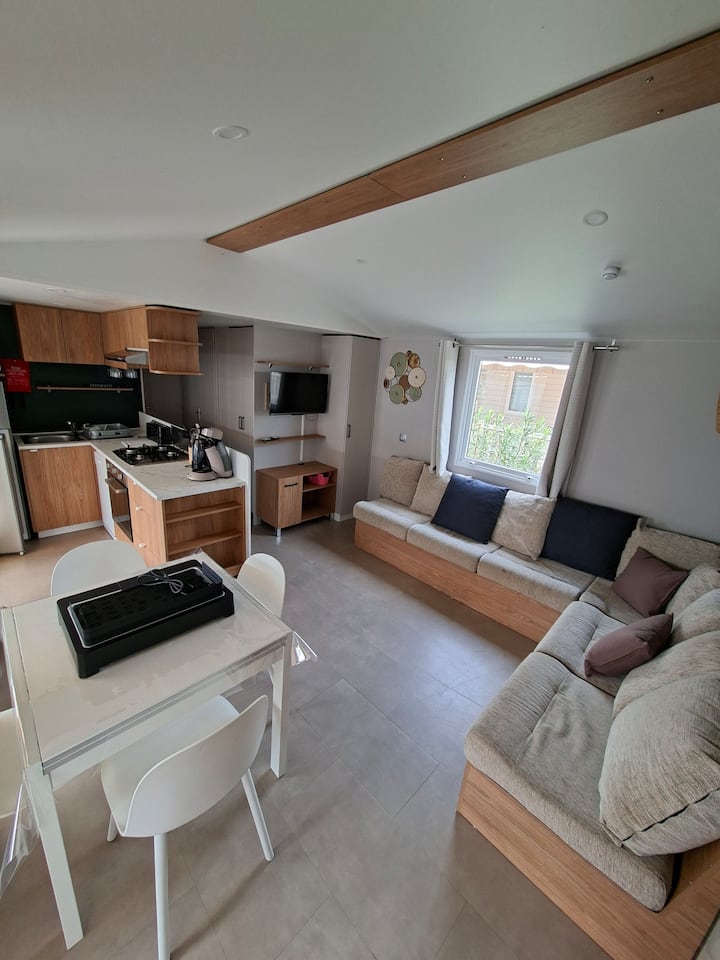 Grand Mobile-home 6/8 Personnes (211) - Languedoc-Roussillon