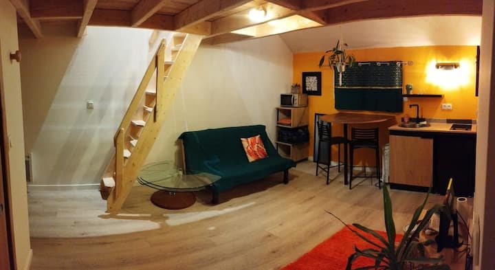 Studio Avec Mezzanine. - Saint-Aubin-du-Cormier
