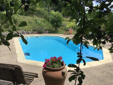 Country house with pool.