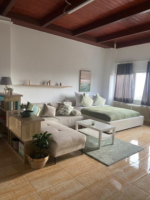 Sunny Apartment near Airport