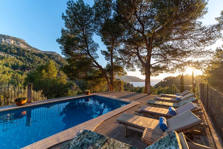 Es Carritx, villa con vistas al mar