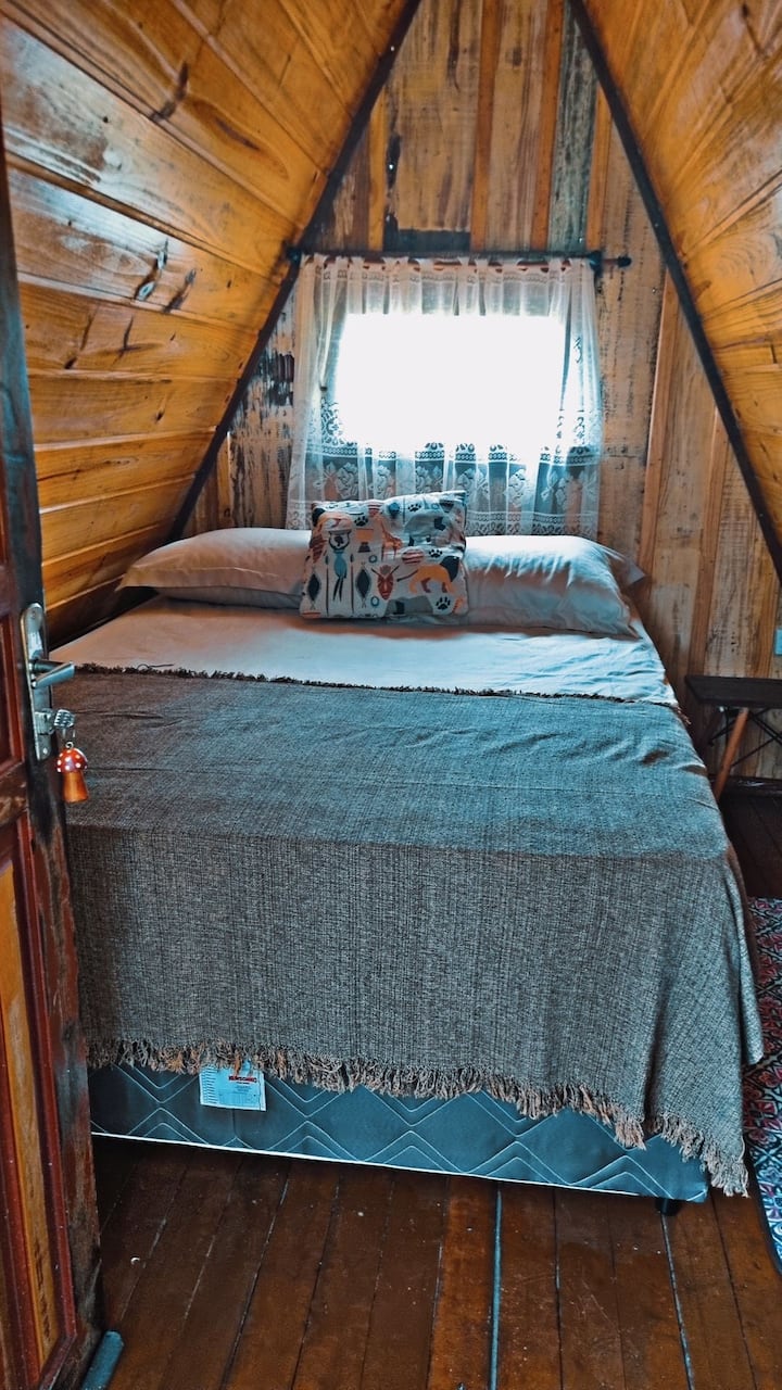 Glamping _ Cabana Rústica -Banheiro Compartilhado - Pomerode
