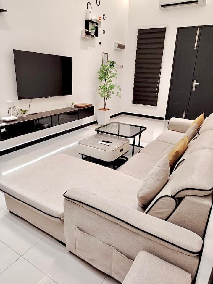 Stylish Landed 3r2b Aeonmall-2min Lakegarden-8min - Taiping