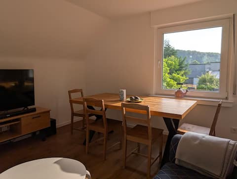 Erfolgreiche Airbnb-Immobilie: Cozy attic apartment in Essen